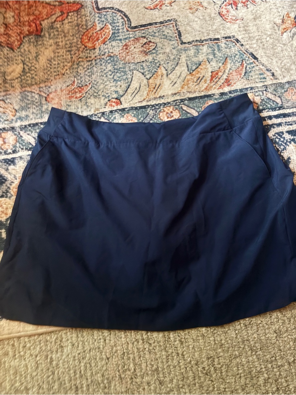 Walter Hagen Navy Athletic Golf Skort